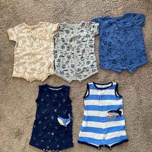 Carters summer One Piece (set of 5)